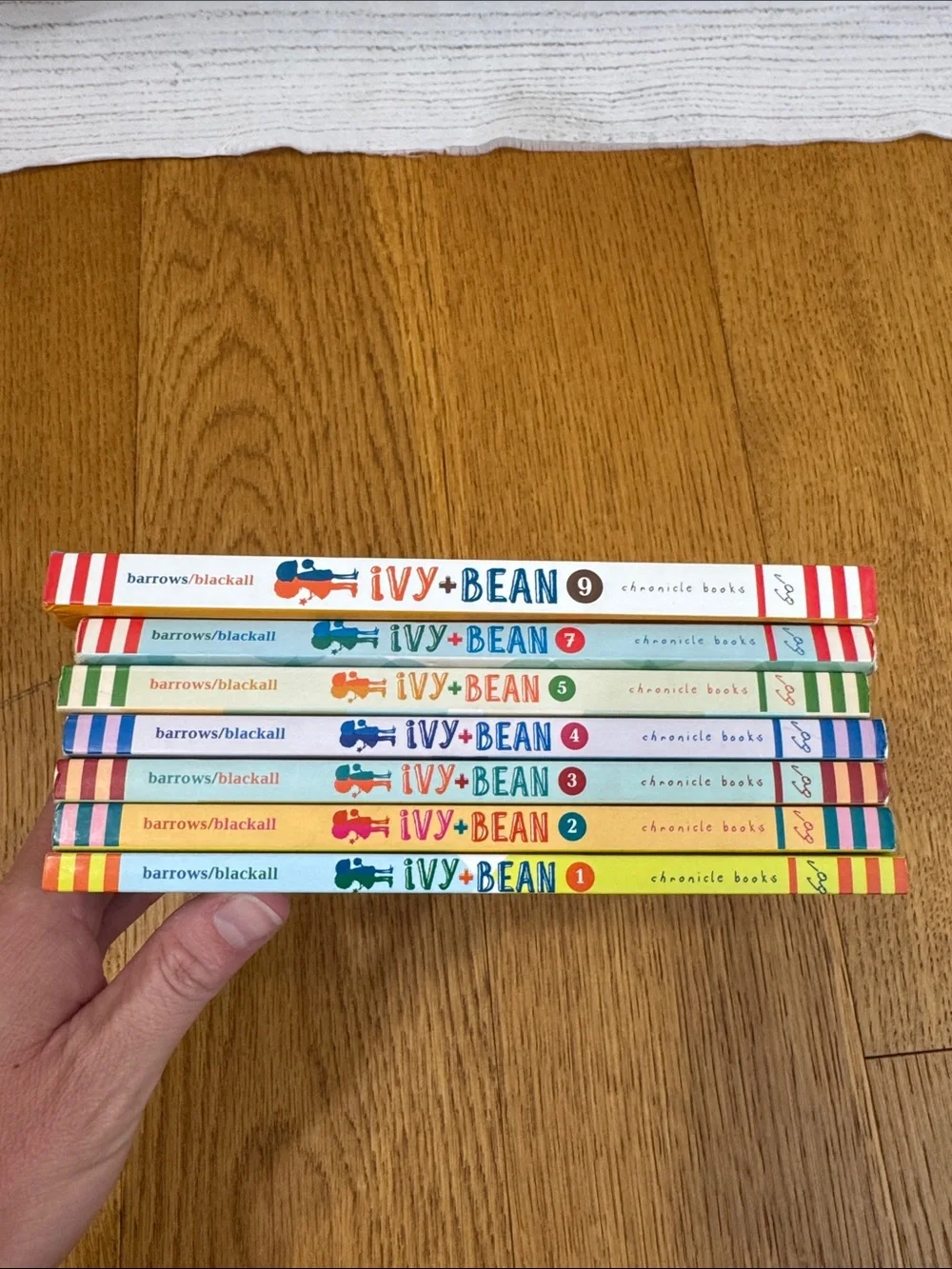 Set of 7 Ivy + Bean Children's Books lot includes books 1,2,3,4,5,7,9